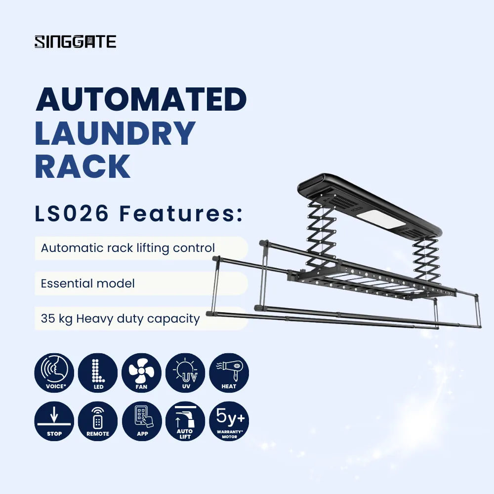 LS026 Automated Laundry Rack