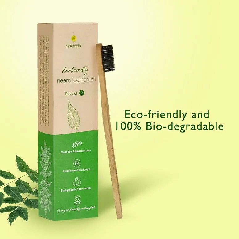 Neem Toothbrush- Pack of 4
