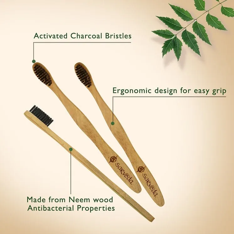 Neem Toothbrush- Pack of 4