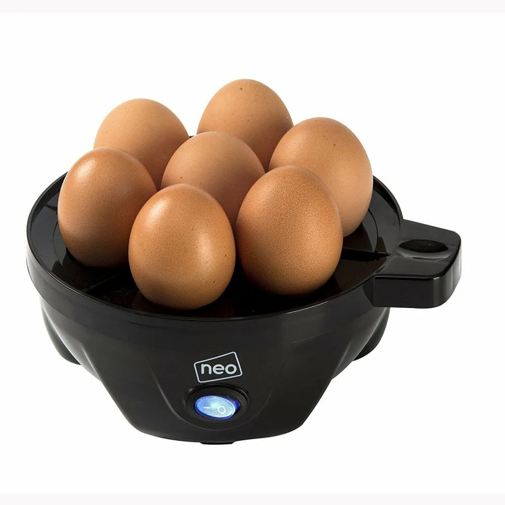 Neo Red and Stainless Steel Electric Egg Boiler Poacher and Steamer