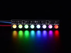 NeoPixel Stick - 8 x 5050 RGBW LEDs - Natural White - ~4500K