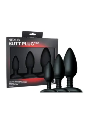 Nexus Butt Plug Trio Silicone Butt Plugs
