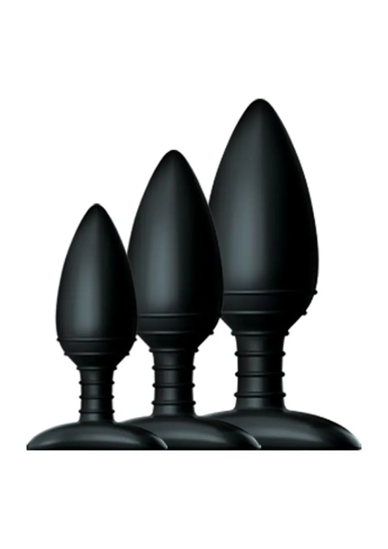 Nexus Butt Plug Trio Silicone Butt Plugs