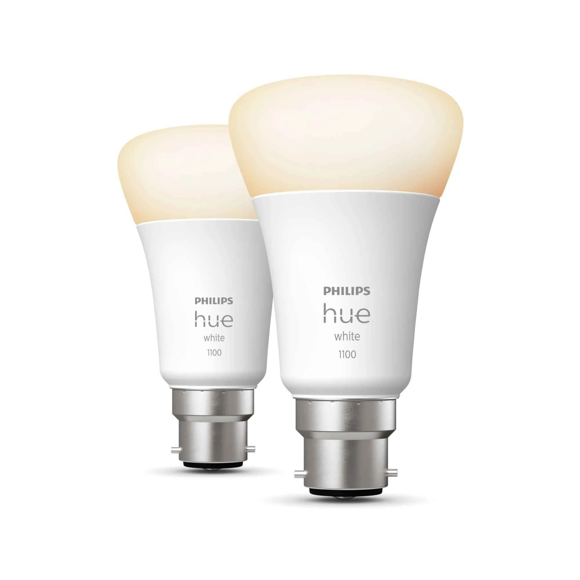 Philips Hue White B22 75W Twin Pack