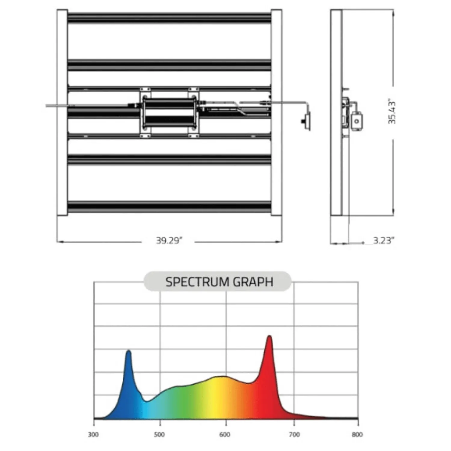 PhotonTek X 465W Pro LED Grow Light