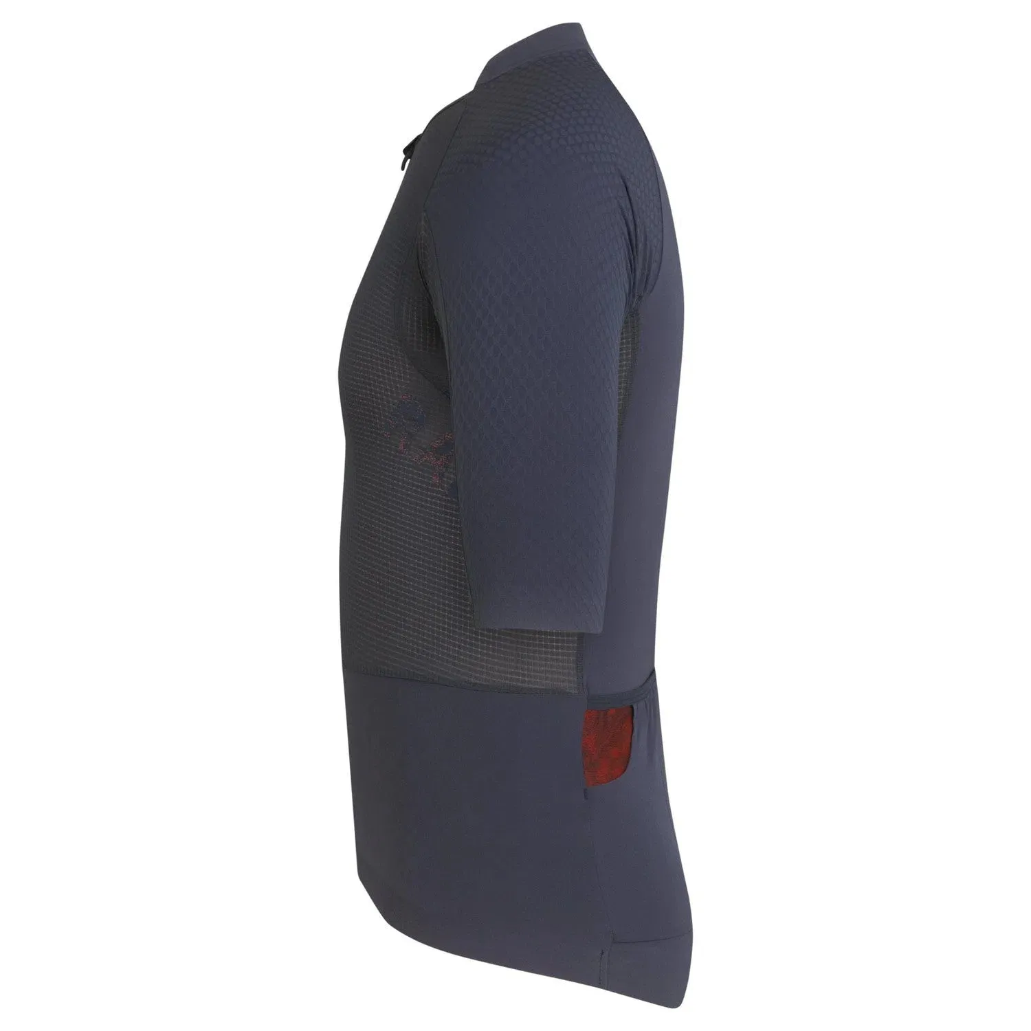 RAPHA Pro Team Gravel Jersey - IPP Dark Grey/Dark Orange