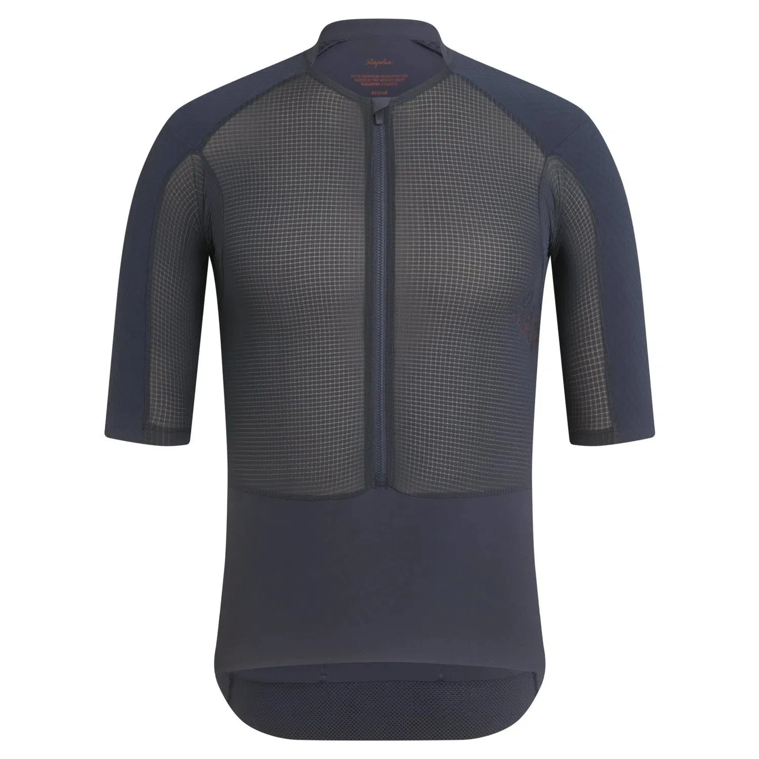 RAPHA Pro Team Gravel Jersey - IPP Dark Grey/Dark Orange