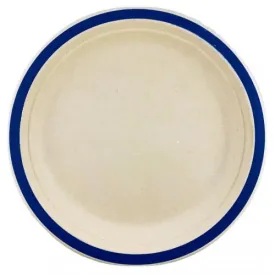 Royal blue Sugarcane Plate 230MM 10pk