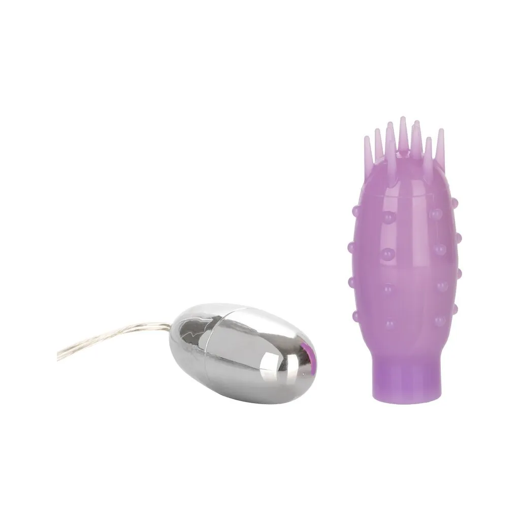 Silicone Slims Nubby Bullet - Lavender