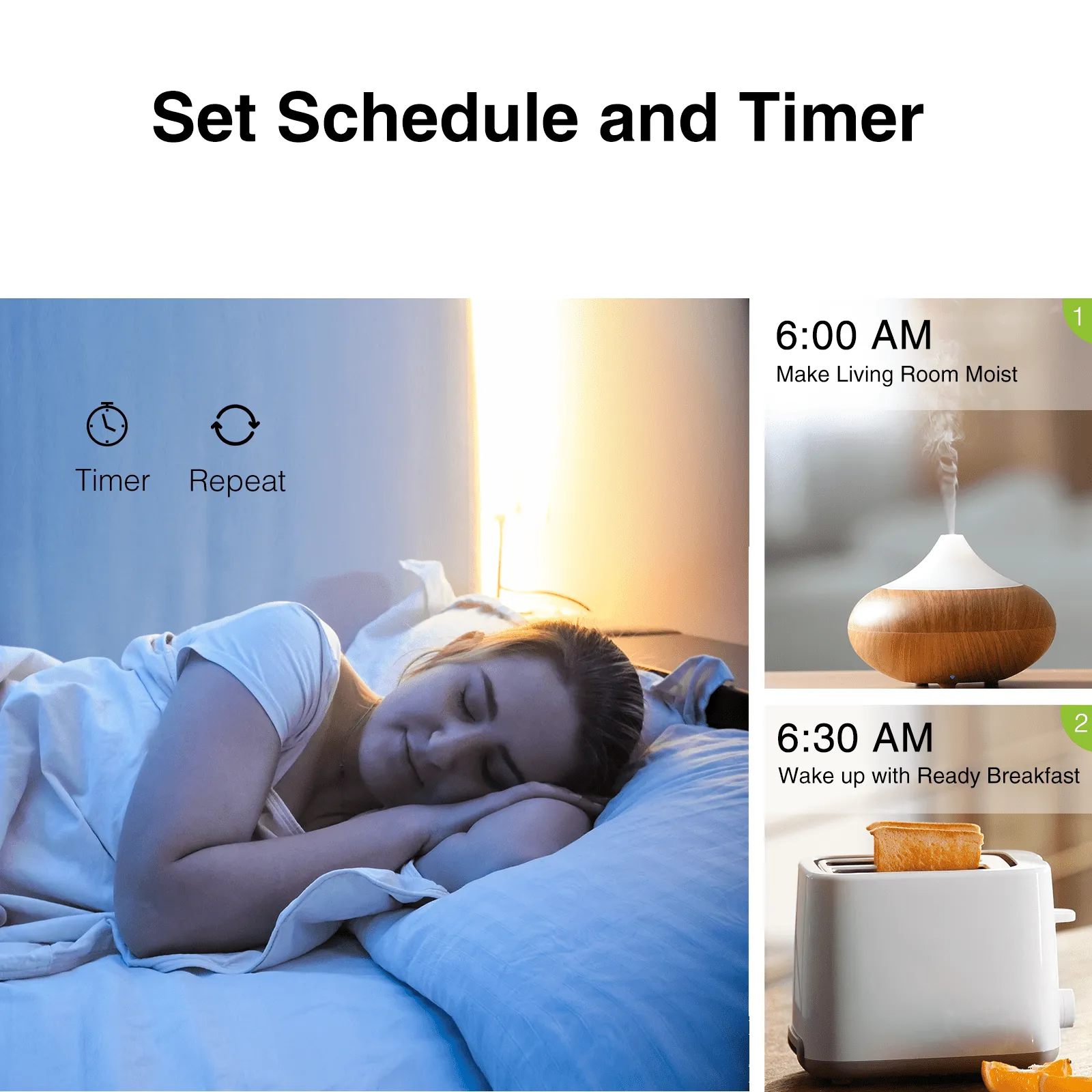 Smart Wifi Plug 15A HomeKit,Only for APPLE user GHomeSmart® WP6(4 PACK)