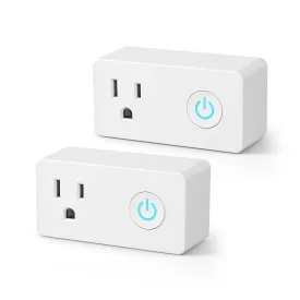 Smart WiFi Plug Outlet Timer Function Compatible 2 Pack BN-LINK