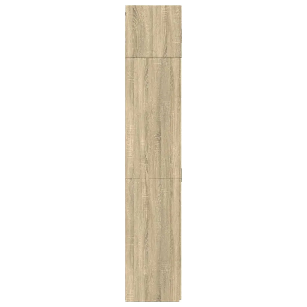 Storage Cabinet Sonoma Oak 70x42.5x225 cm Engineered Wood