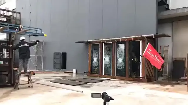 Superhouse North America NFRC and NOA standard high quality thermal break casement windows low e