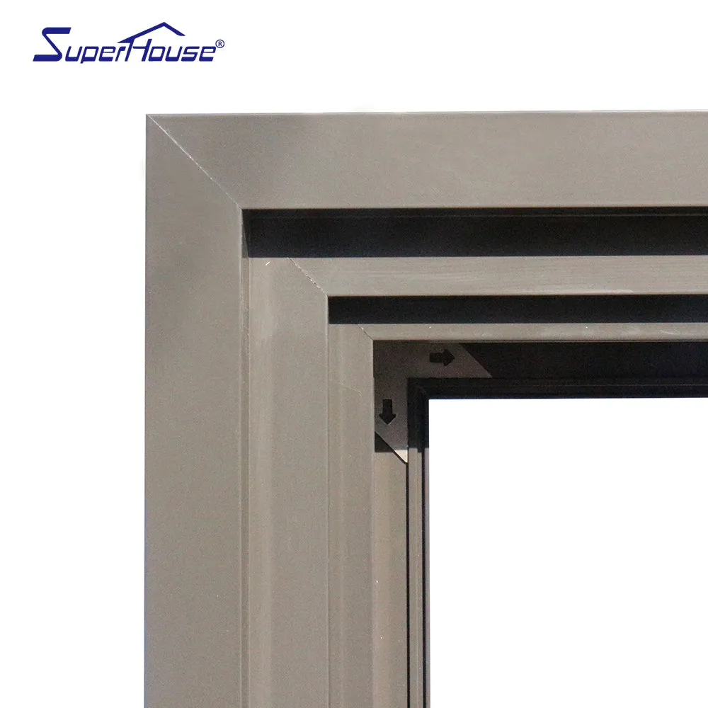 Superhouse Safety glass thermal break chain winder awning window comply with Australia standard