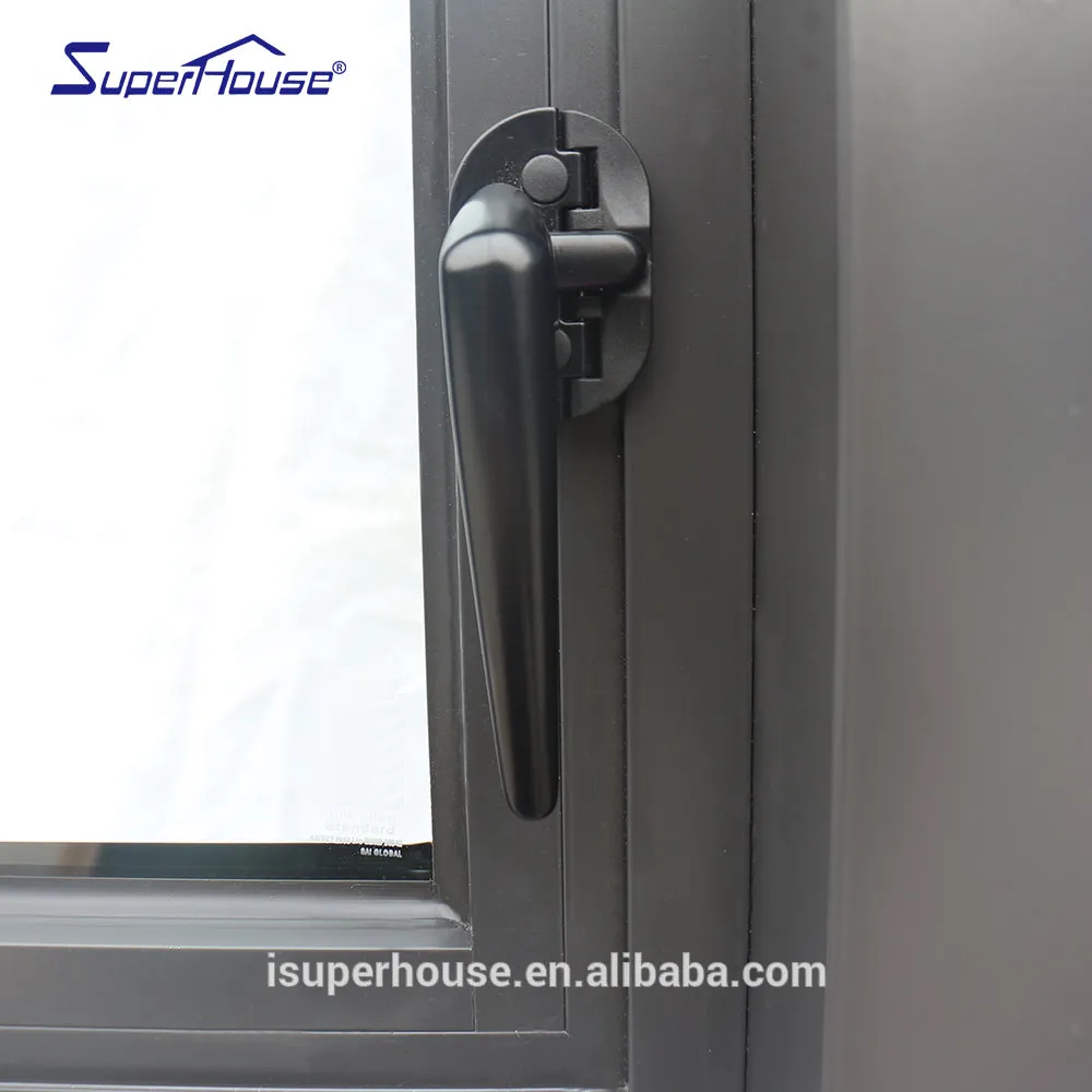 Superhouse thermal break aluminium two color tint awning window