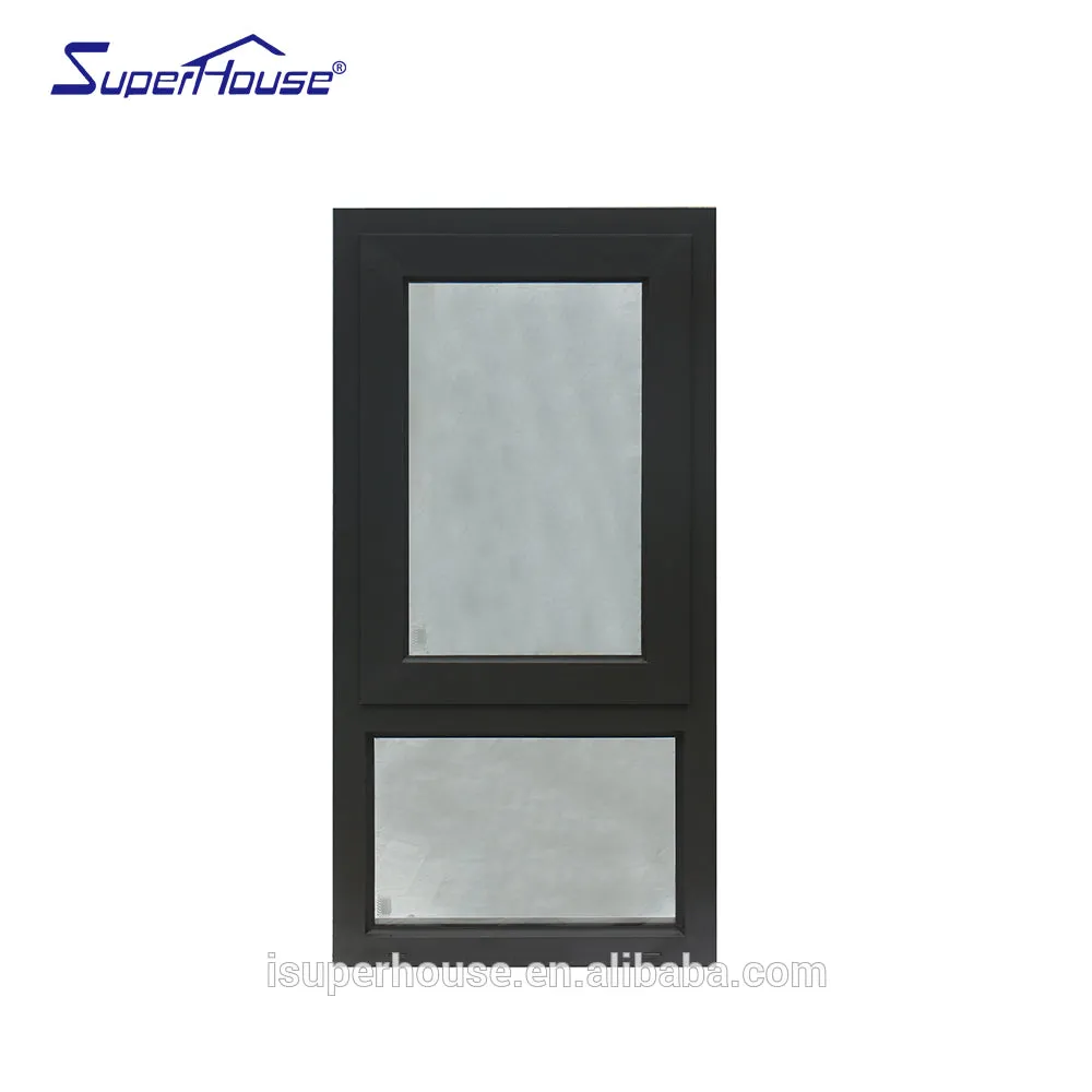 Superhouse thermal break aluminium two color tint awning window
