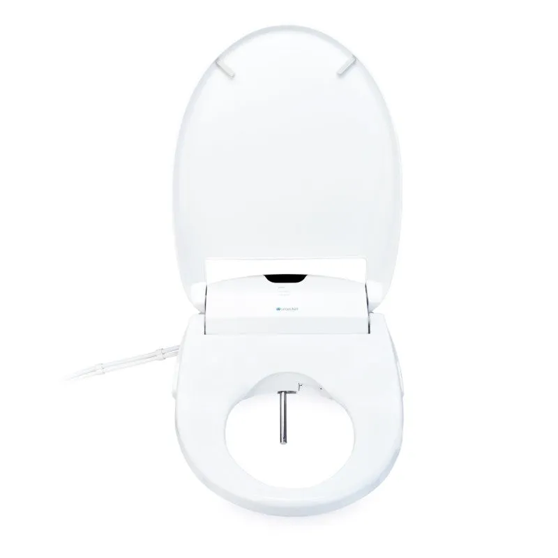 Swash Luxury Round Bidet Seat and Air Dryer in White