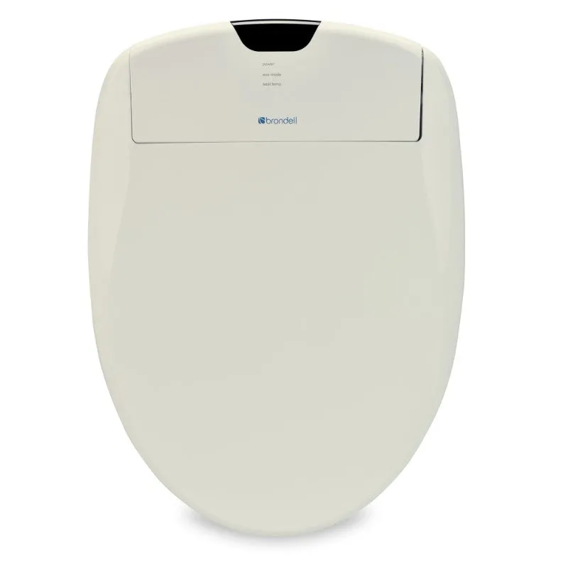 Swash Luxury Round Bidet Seat in Biscuit