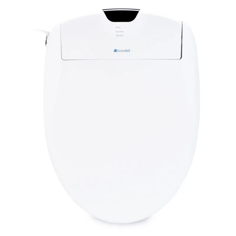 Swash Luxury Round Bidet Seat in White