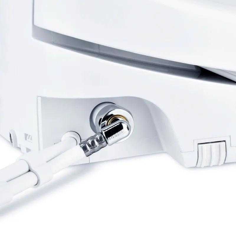 Swash Luxury Round Bidet Seat in White