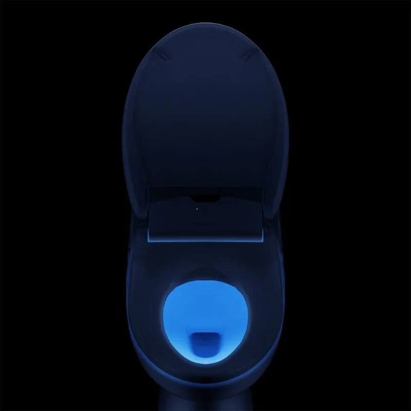 Swash Luxury Round Bidet Seat in White