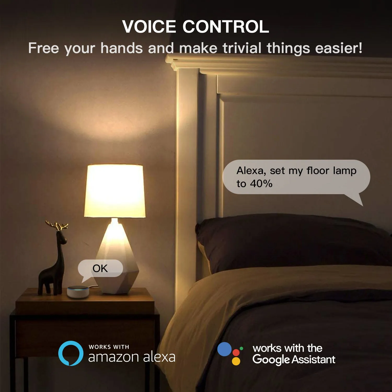 Treatlife Smart Outdoor Dimmer, 400W, IP44, Works with Alexa and Google Home