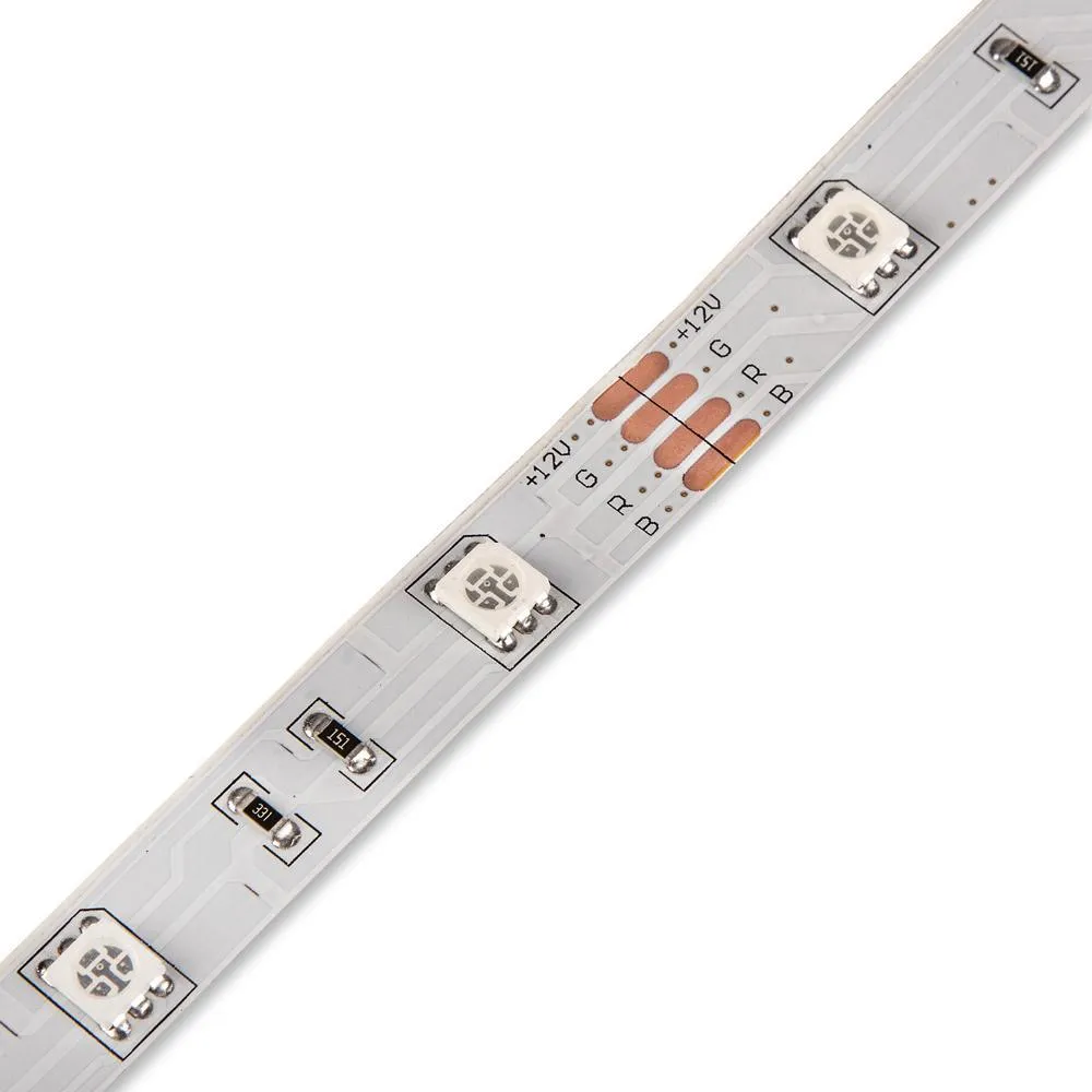 3m Veho Kasa Bluetooth Smart LED Light Strip - Smartphone-Controlled, Dimmable, Colour-Changing - 7.2W/m