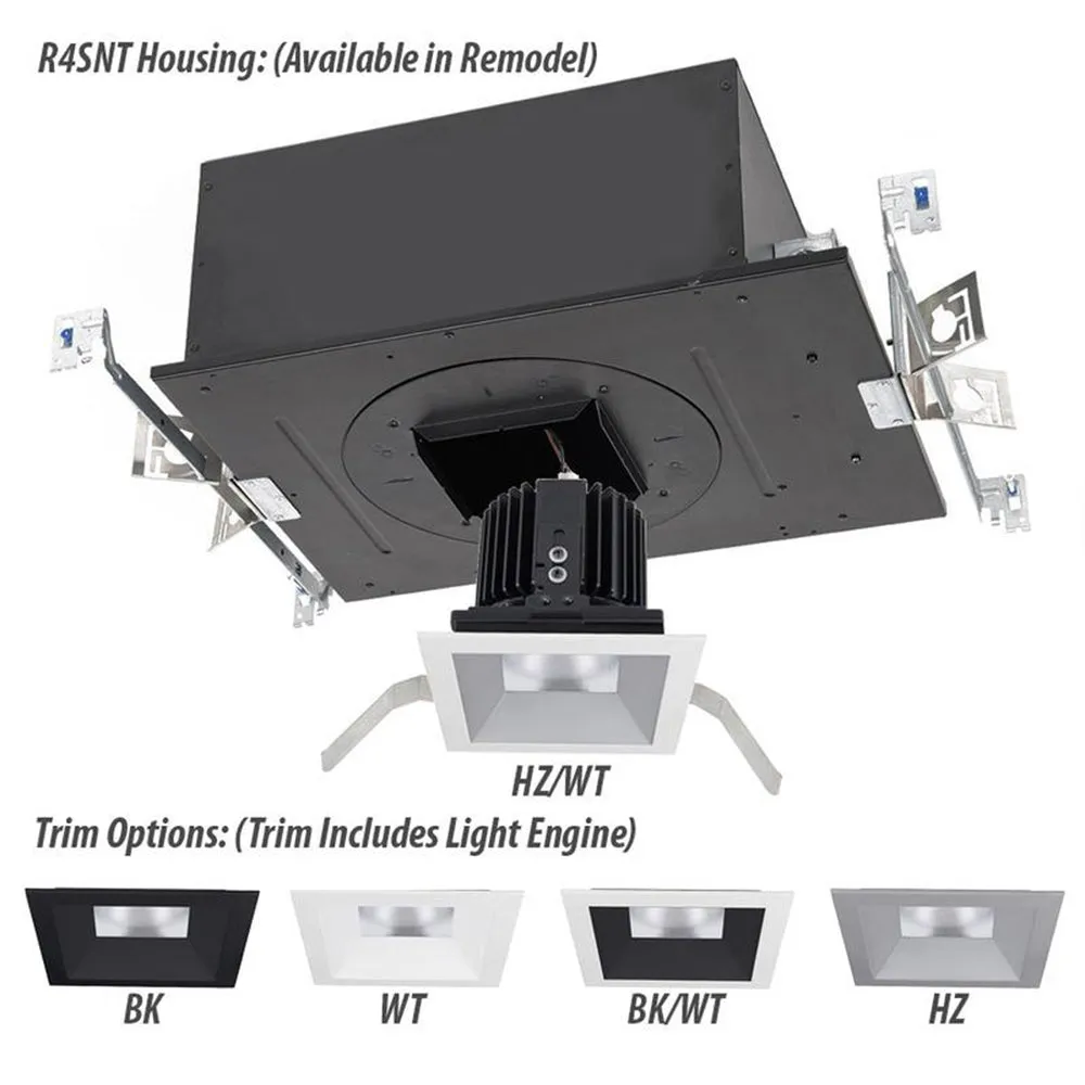 Volta Shallow 4.5IN Square Downlight Trim