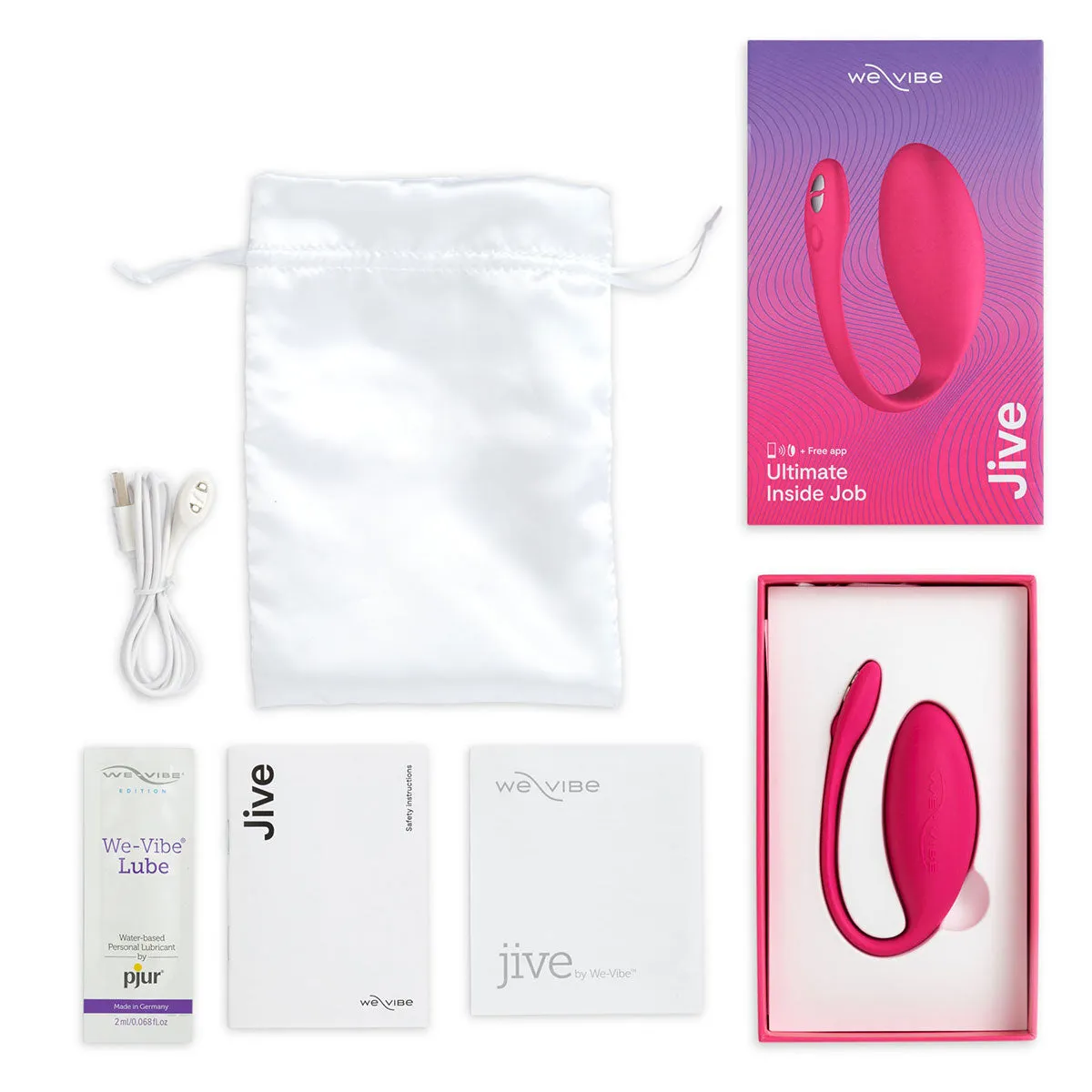 We-Vibe Jive G-Spot Vibrator - Pink