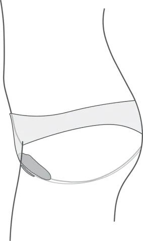 We-Vibe Moxie PLUS - Wearable Panty Vibe