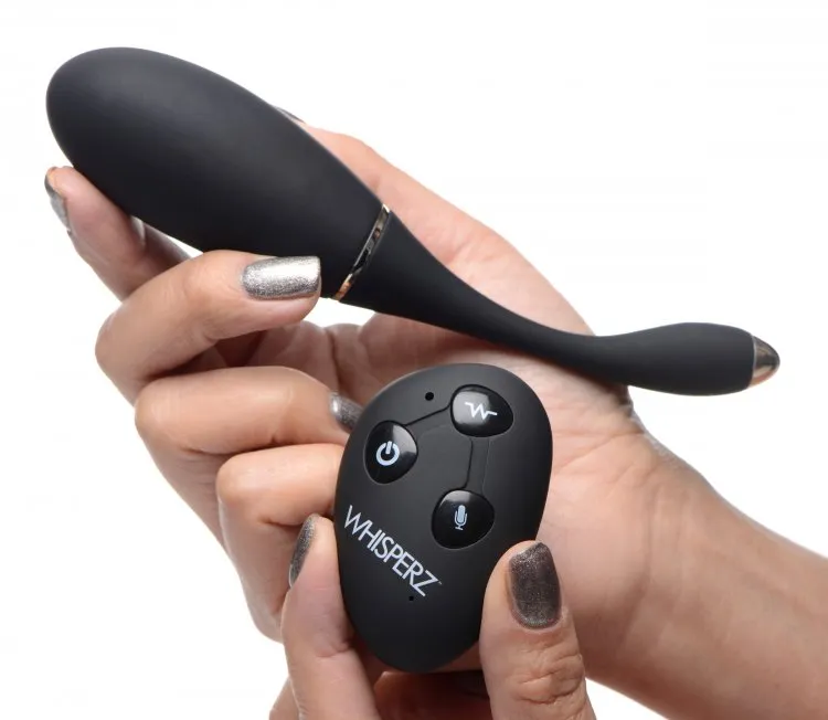 Whisperz Voice Activated Vibrating Egg W- Remote