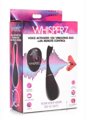 Whisperz Voice Active Egg Black