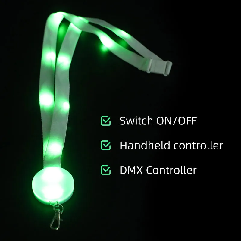 Wholesale Remote Controlled LED Lanyards (200 PCS)