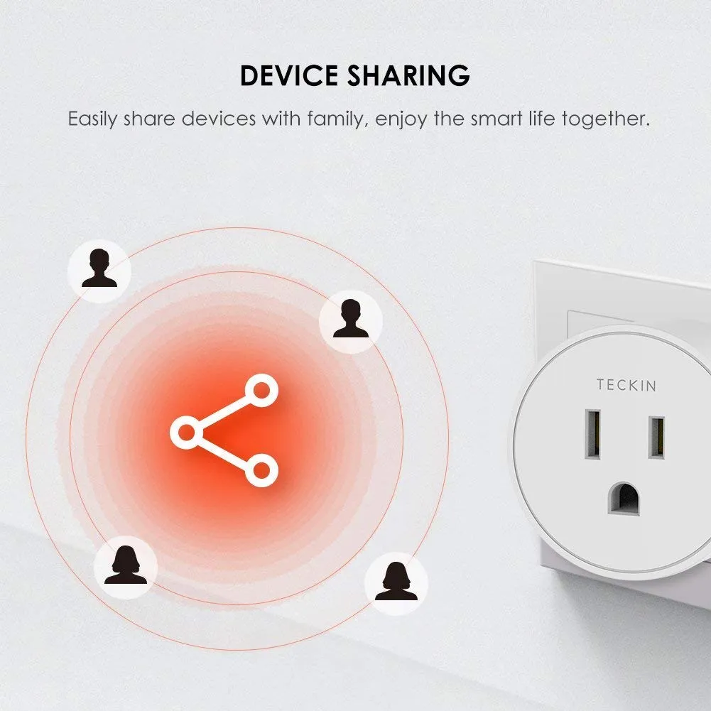 WHOLESALE Teckin SP10 WiFi Smart Plug with Timer Function